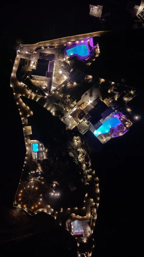 Paradise Estate Mykonos: A fun oriented 17-Bedroom Estate with 3 properties and 3 pools.