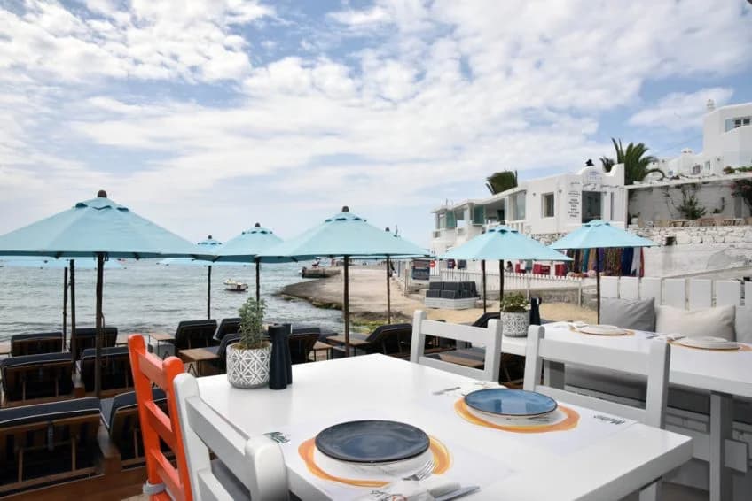 Avli tou Thodori — Beachfront Greek Dining in Platis Gialos