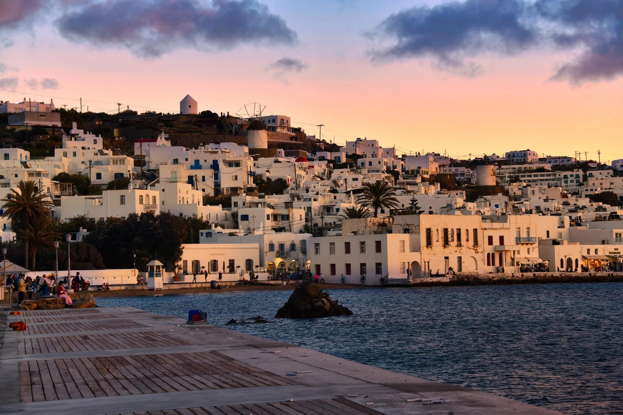 The Best Sunset Spots in Mykonos